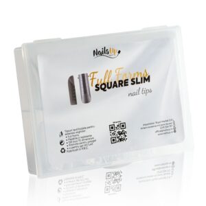 Reusable NailsUp Full Forms Square Slim 120Buc